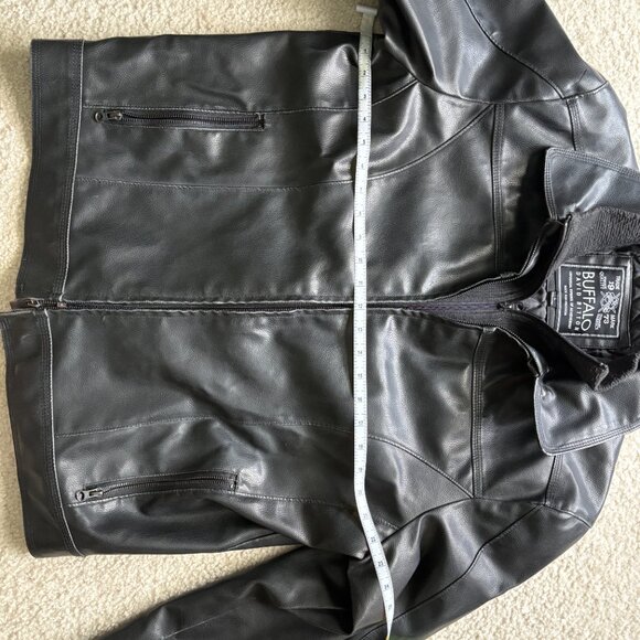 Leather Bomber Jacket - Picture 6 of 9